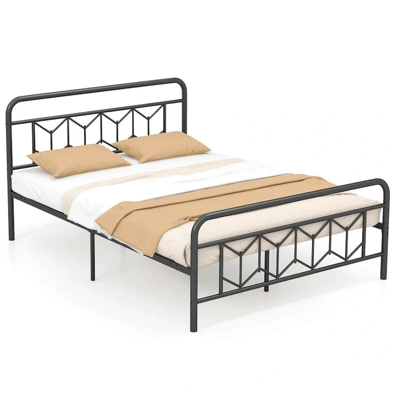 Twin/Full/Queen/King Size Bed Frame with Mattress Foundation