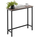 29.5 Inch Narrow Console Table, Slim Entryway Sofa Table for Hallway, Bedroom, Living Room, or Foyer