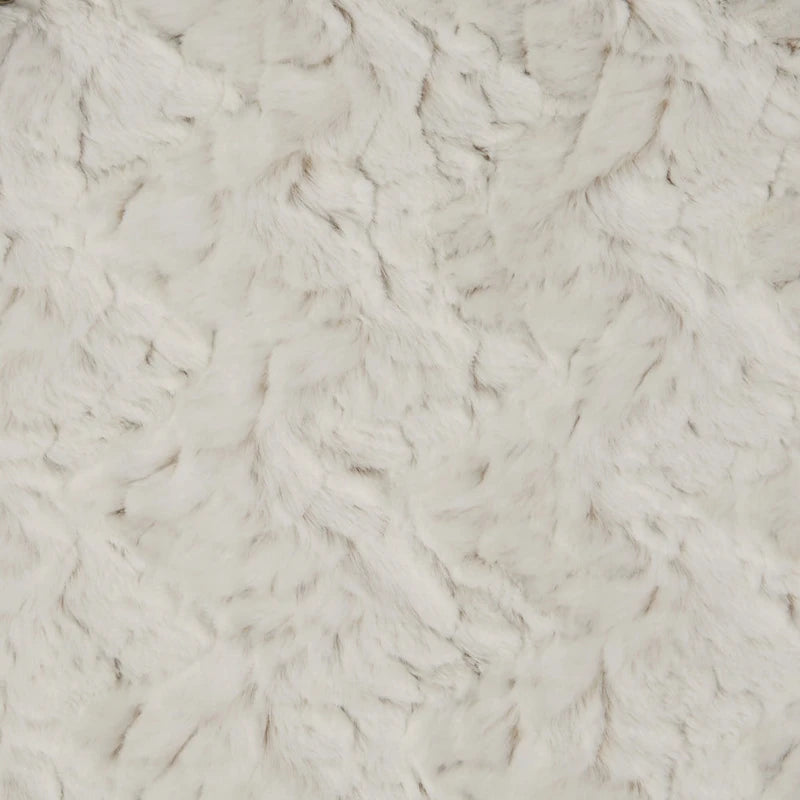 Large Indoor Faux Fur Round Bean Pouf/Ottoman