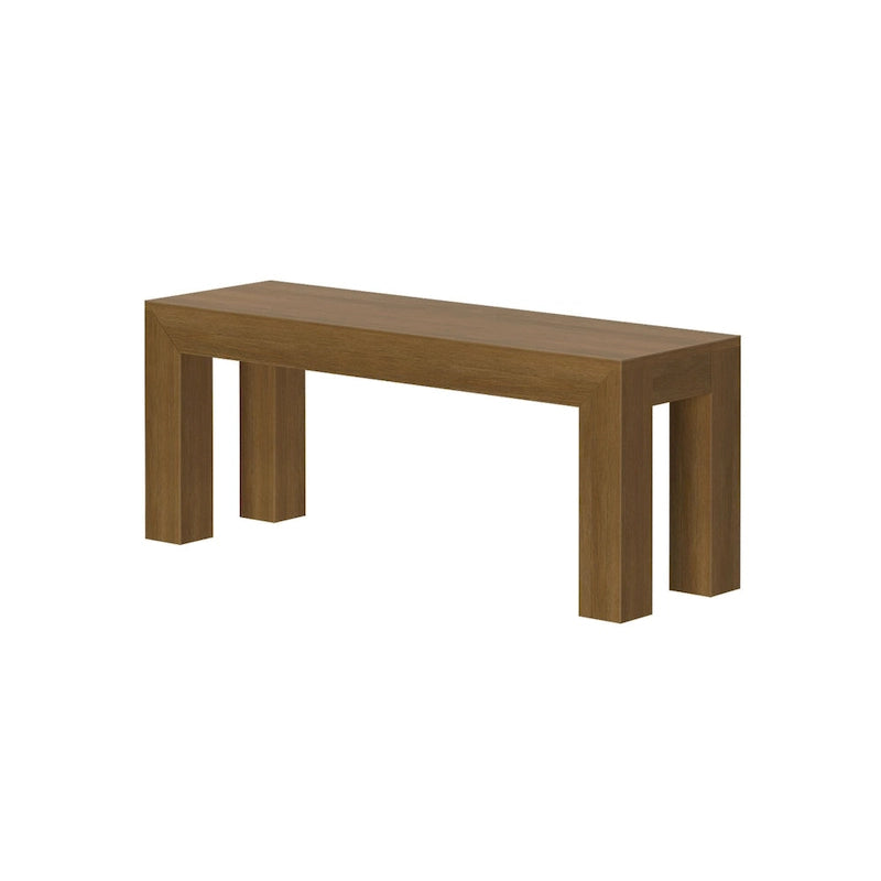 Modern Dining Bench for 60 Inch Table, 49 Inch Long