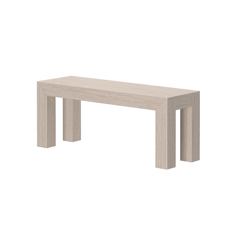 Modern Dining Bench for 60 Inch Table, 49 Inch Long