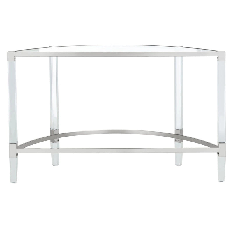 Acrylic Console Table - 47.2 W x 17.7 L x 28.7 H