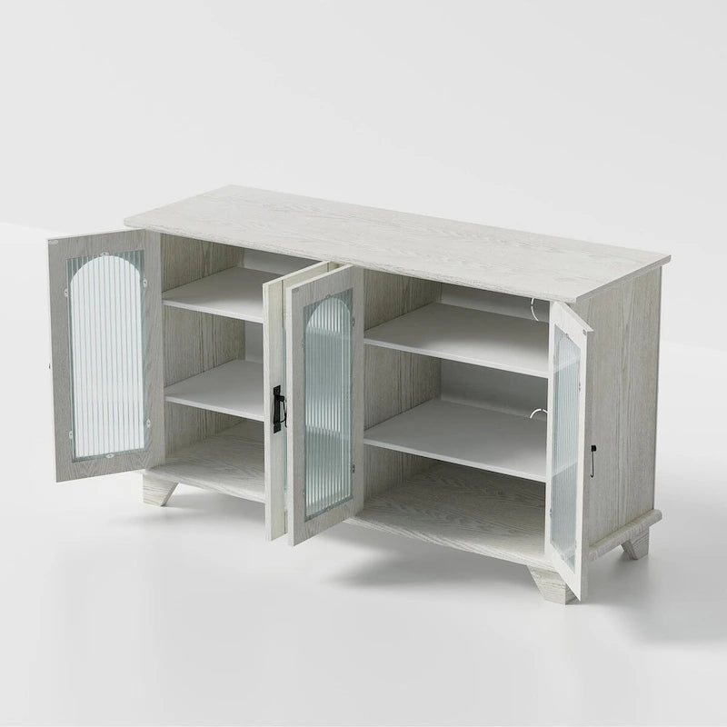 TV Stand with Storage for TVs up to 45 Inch - 45 x 26 x 16