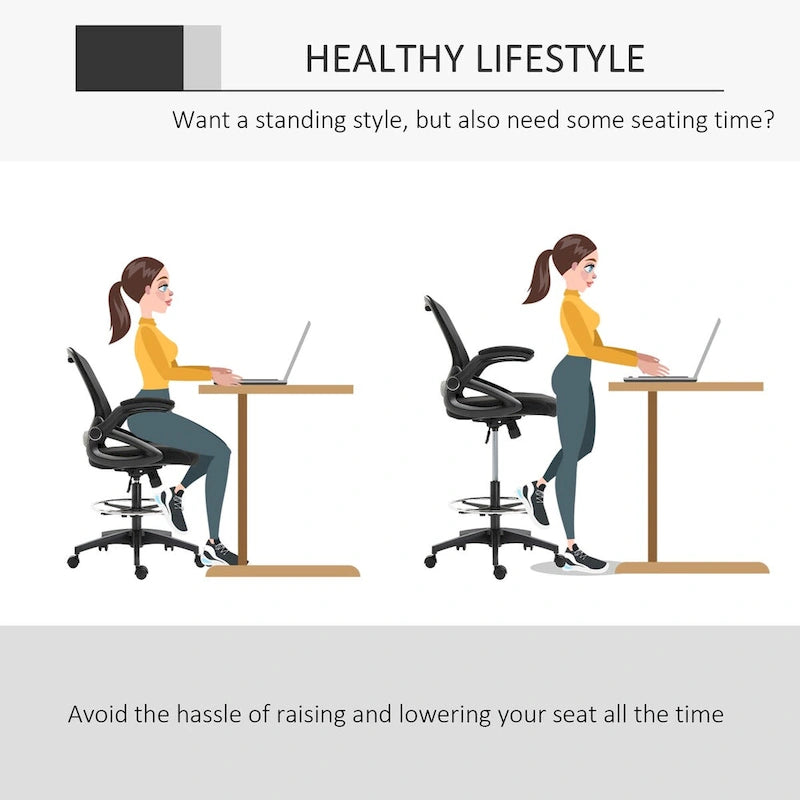Office Chair with Lumbar Support