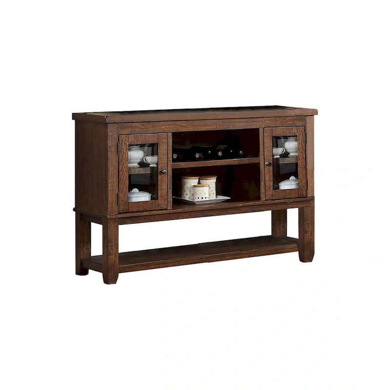 Server with Open Shelves