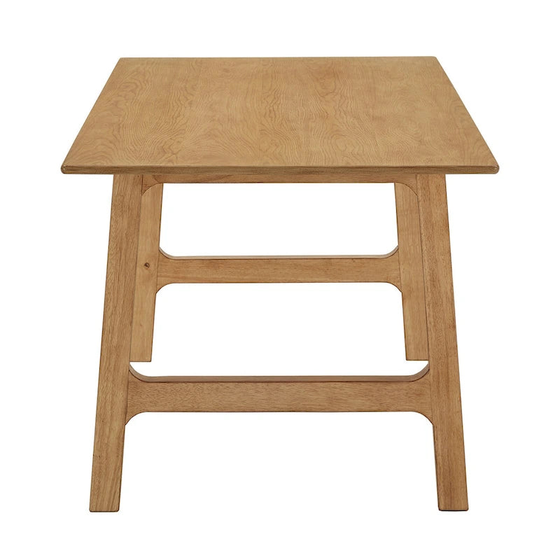 Scandinavian Wood Finish 71 Inch Dining Table