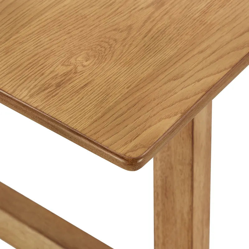 Scandinavian Wood Finish 71 Inch Dining Table