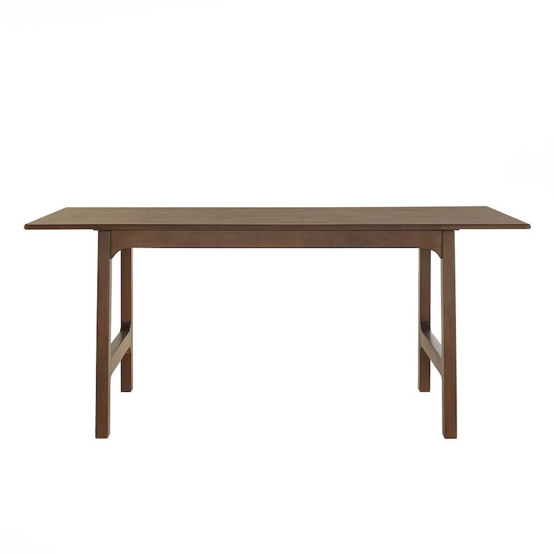 Scandinavian Wood Finish 71 Inch Dining Table